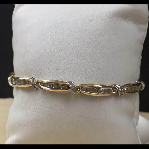Zales Jewelry | K Yellow Gold Diamond 1cttwtennis Bracelet Zales | Poshmark